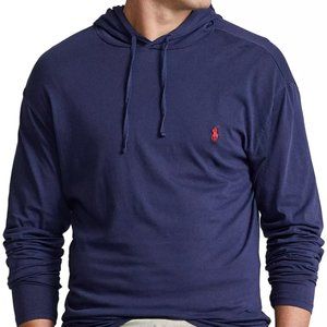 Men's Big & Tall Jersey Hooded T-Shirt